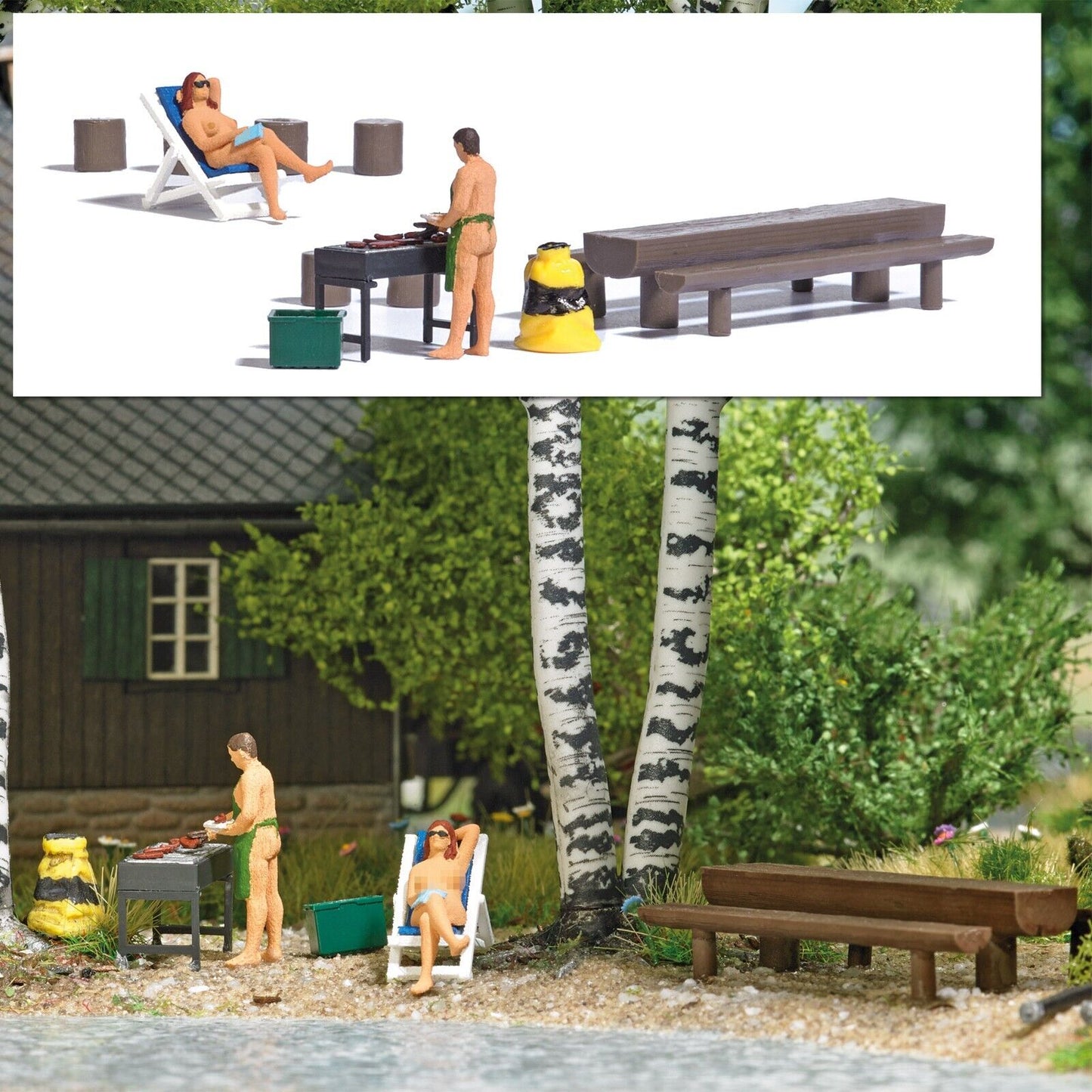 Busch Nude BBQ 7946 1:87