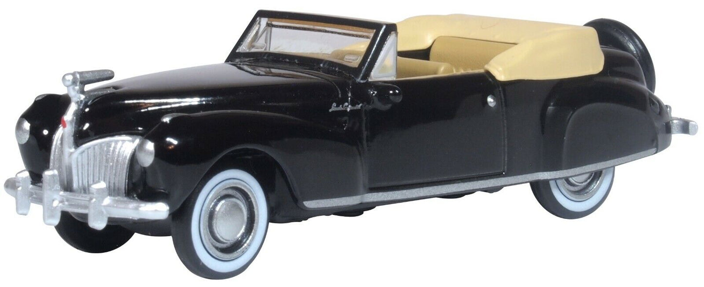 Oxford Diecast Lincoln Continental 1941 Black and Tan 87LC41006 1:87