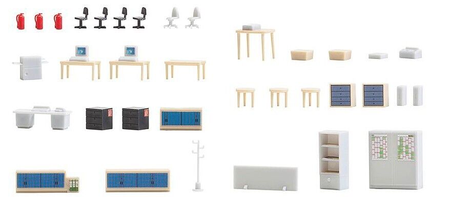 FALLER 180454 Office furnishings 1:87