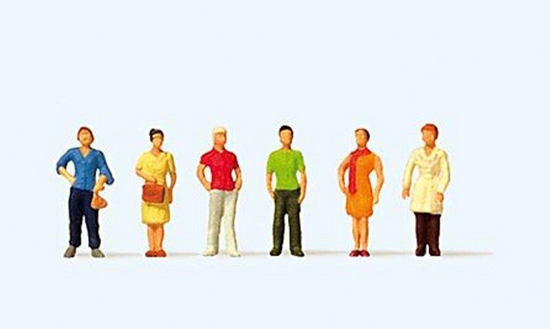 Passengers Women Figure Set 1:200 scale for aircraft