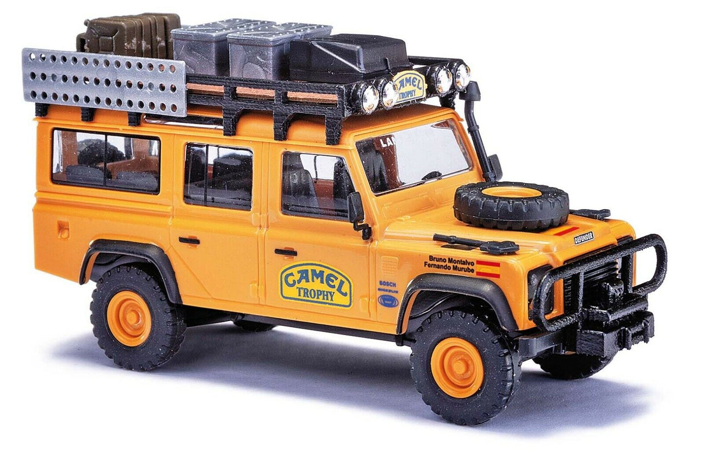 busch 50378 Landrover Def., Camel Trophy,Spanien 50378 1:87