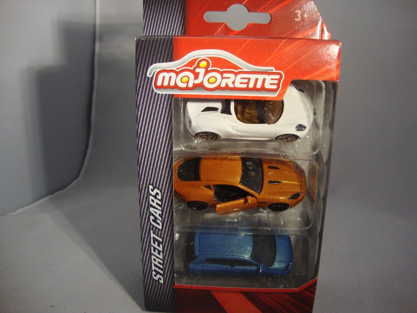 Majorette 20522700 1:64 3inches scale 3 cars set