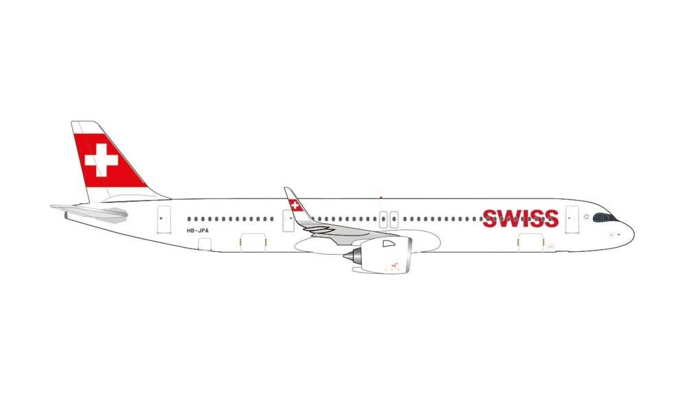 HERPA 535366 SWISS AIR LINES AIRBUS A321NEO – HB-JPA “STOOS” 1:500