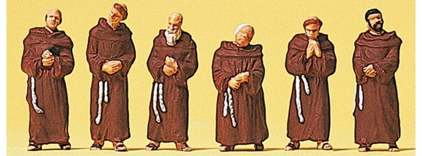 Preiser 10198 franciscan mojes 1:87