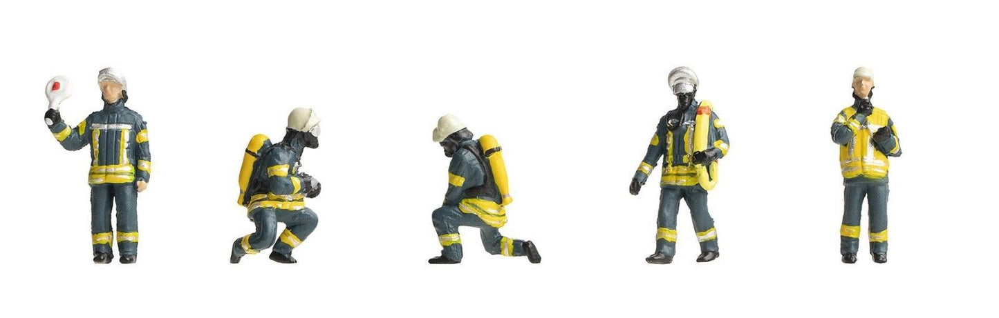 Faller 151637 Firefighters epoch VI, set I 1/87 AMAZING DETAIL