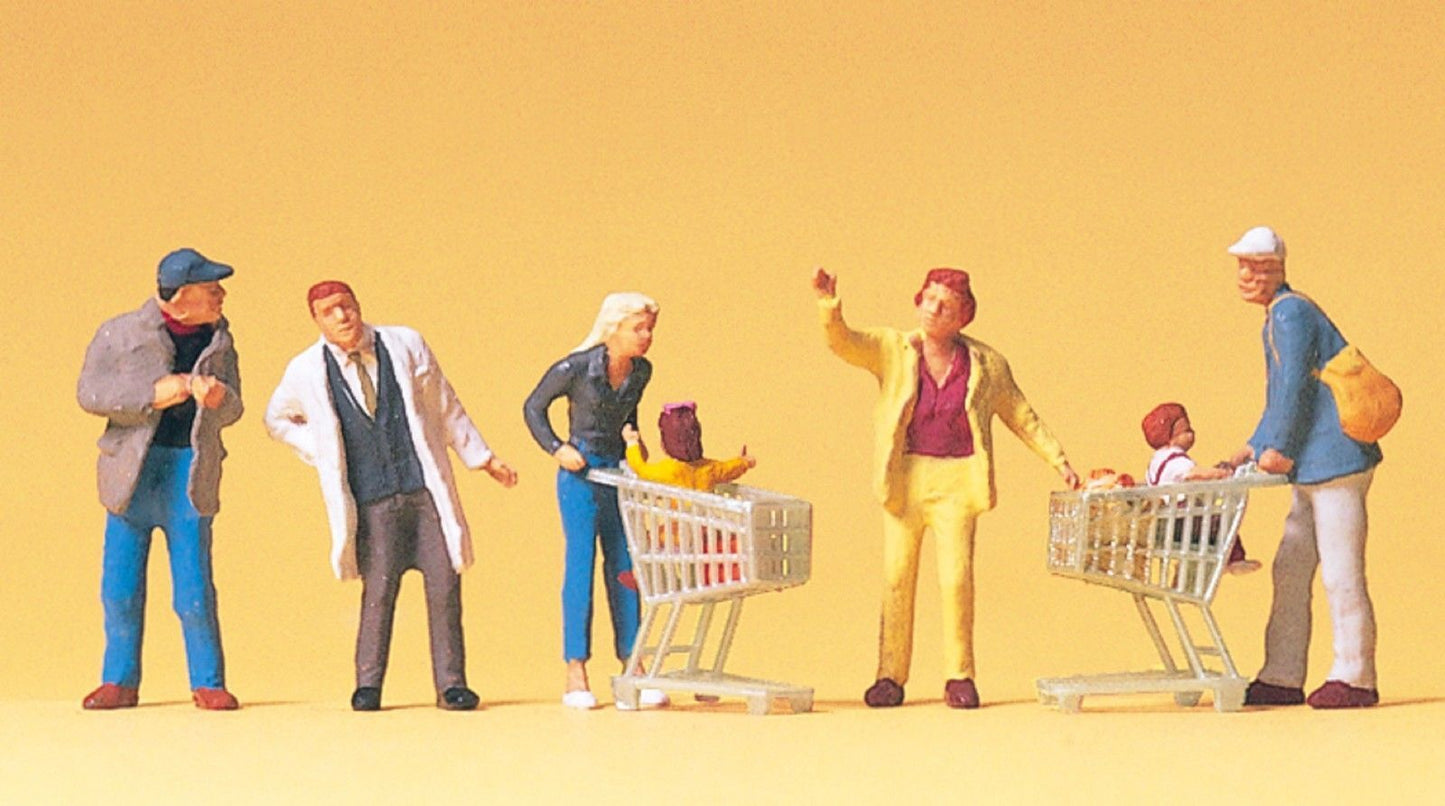 preiser 10492 shoping 1:87