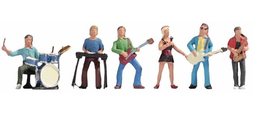 Noch 36839 N Band music 6 Figuren Spur N 1:160