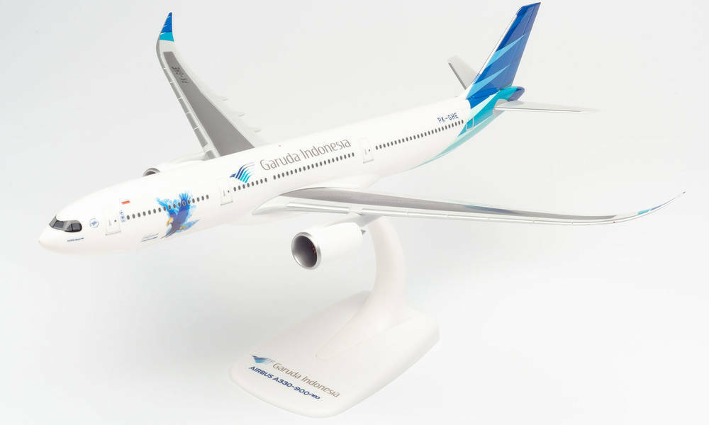 Herpa 613132 GARUDA INDONESIA AIRBUS A330-900NEO – PK-GHE 1:200