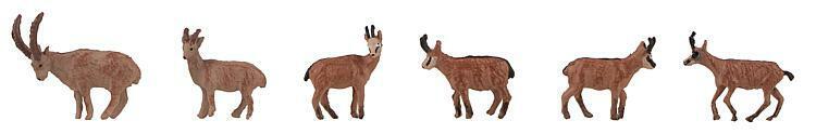 Faller 151913 Ibexes and chamois 1:87
