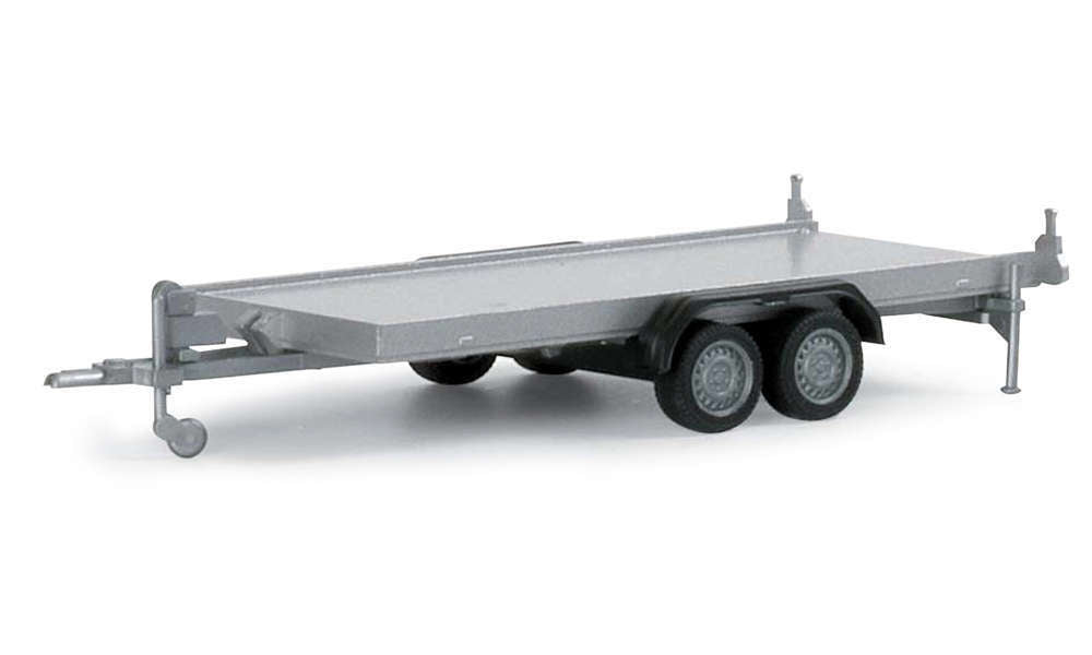 Herpa 052450 TRANSPORTANHÄNGER FÜR PKW H0 suberb detail