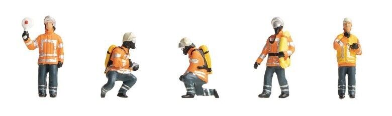 Faller 151679 Firefighters epoch VI, set III 1/87 AMAZING DETAIL