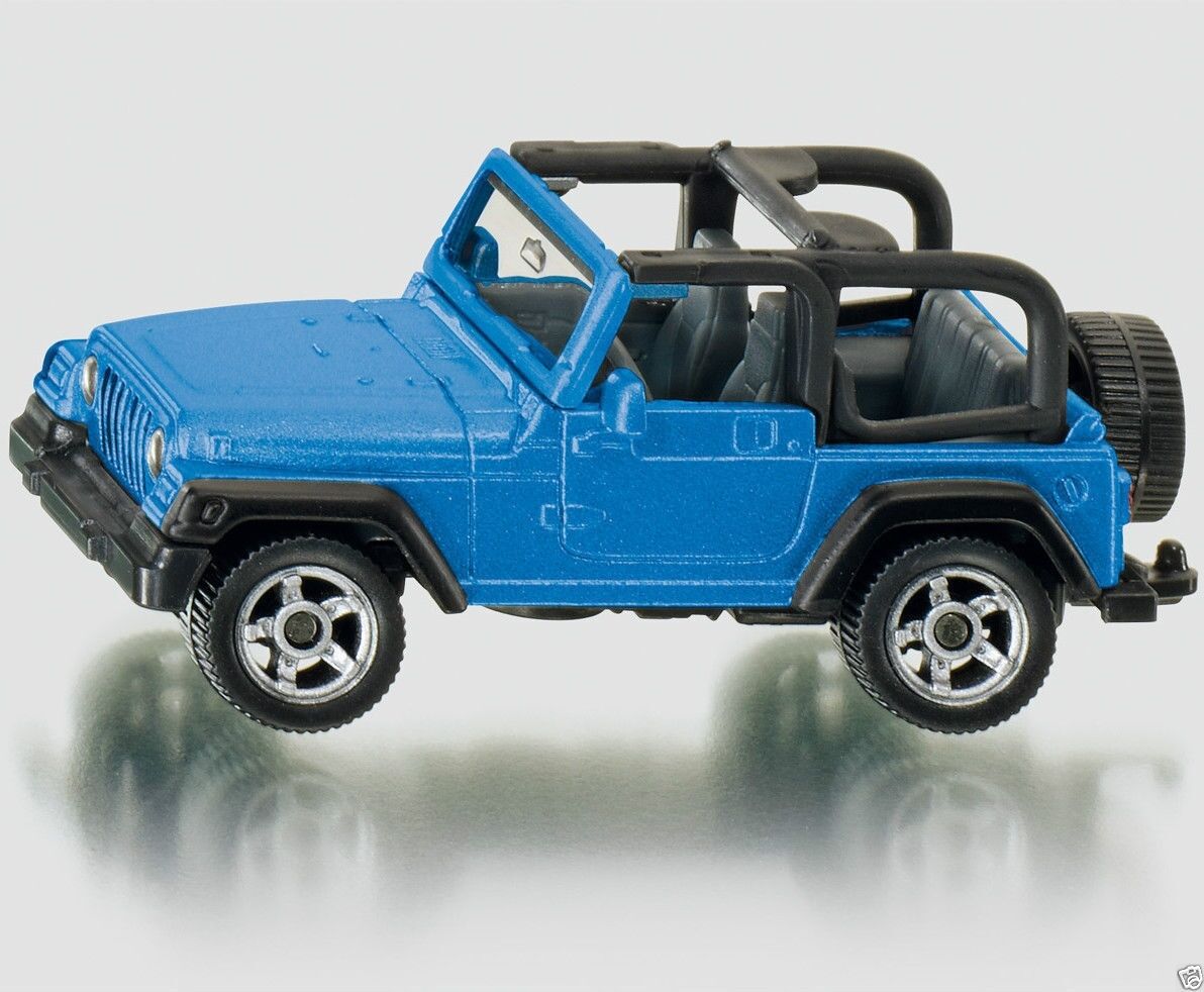 SIKU 1342 Jeep Wrangler 4x4 SUV - Metallic Blue