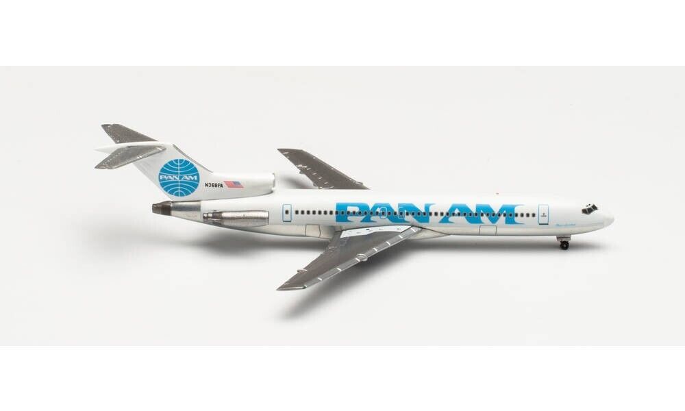HERPA 535885 PAN AM BOEING 727- P200 - LAST PAN AM FLIGHT, FLIGHT 436 1:500