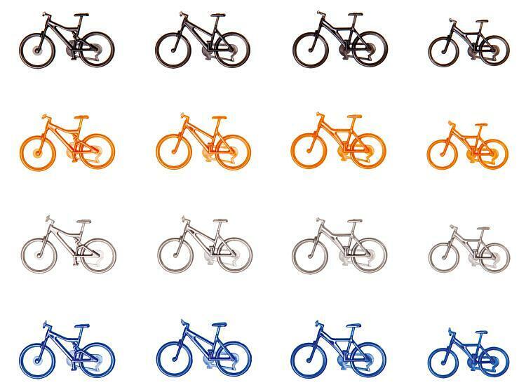 Faller 180445 Mountain bikes 1:87