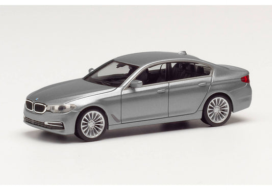 herpa 430692-003 BMW 5er Limousine, bluestone metallic 1:87