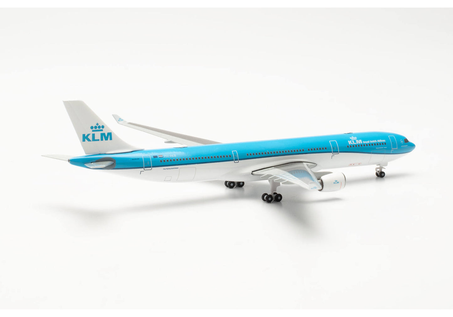 Herpa Wings 536721 KLM Airbus A330-300-PH-AKB "Piazza Navona - Roma" 1:500