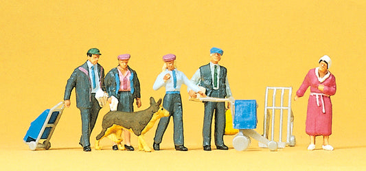 Preiser 10248: Funcionários dos Correios 1:87