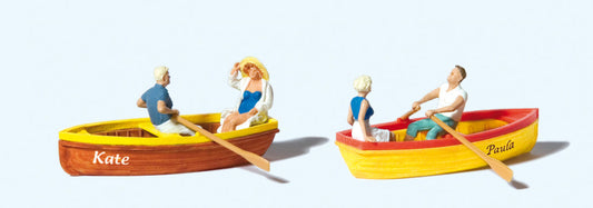 Preiser 10686 Rowing Boats HO 1:87