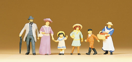 Preiser 12132 Família Années 1900-Train 1:87