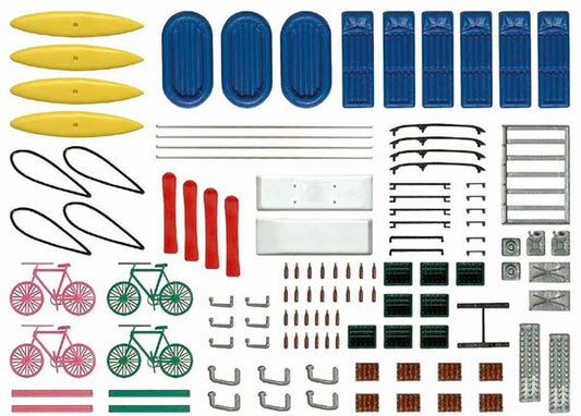 Busch 49968 Conjunto de férias 1:87 muitas peças