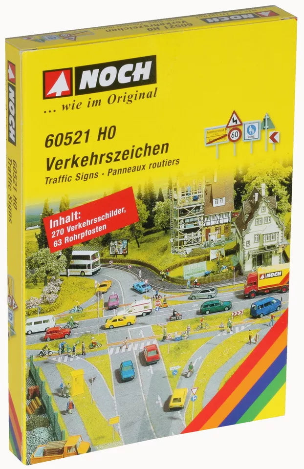 Noch 60521 Traffic Signs HO 1/87