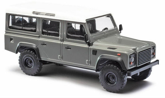 Busch 50372 Gauge H0 Land Rover Defender, grau 1:87