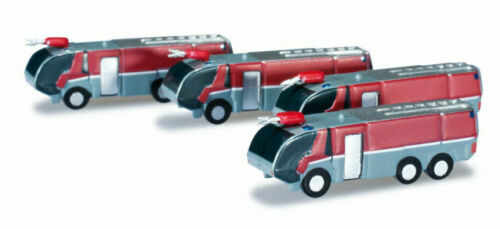 Herpa Wings accesorios-Airport Fire Engine - 4er set - 520867 - 1:500