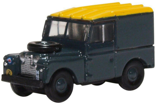 Oxford Diecast Land Rover Series I 88" Hard Top RAF N scale