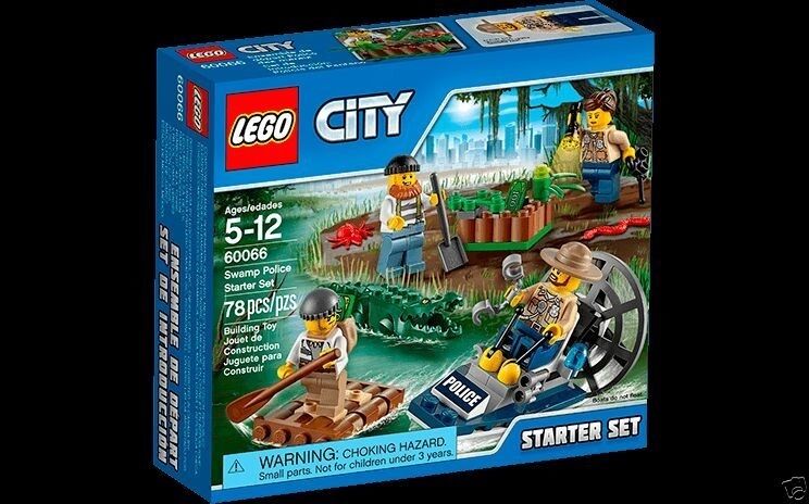 LEGO CITY :  Swamp Police Starter set LG.60066