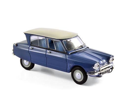 Miniature Norev Citroën Ami 6 1966 Monte Carlo Blue 153523 Miniature Norev Citroën Ami 6 1966 Monte Carlo Blue 153523