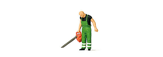 Preiser 28188 Leaf blower 1:87 amazing detail