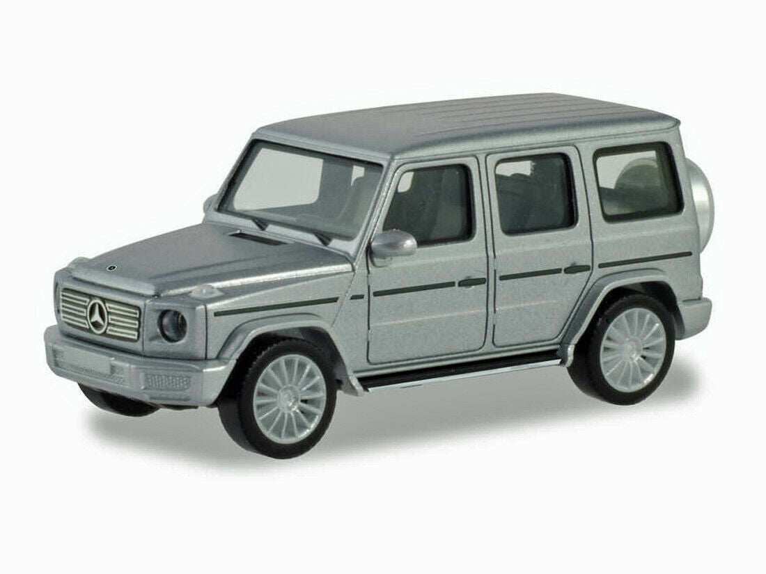 Mercedes clase G en silbermet. - Herpa ho 1:87 modelo 430760 #