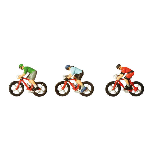 N gauge figures Racing Cyclists Noch 36897 1:160 SCALE