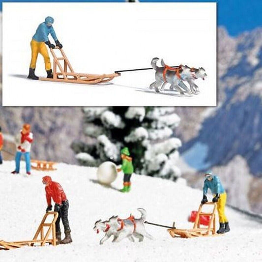 Busch 7817 Dog Sledge 1:87  H0