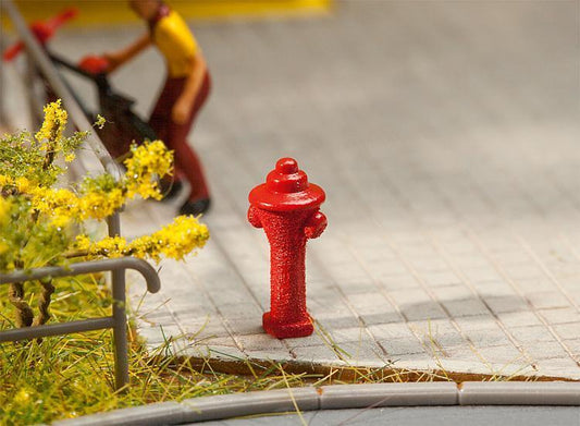 Faller H0 180912 10 Hydrants 1:87 suberb detail 1:87