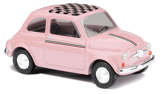 Busch  Fiat 500, Pretty in Pink 48733  1:87