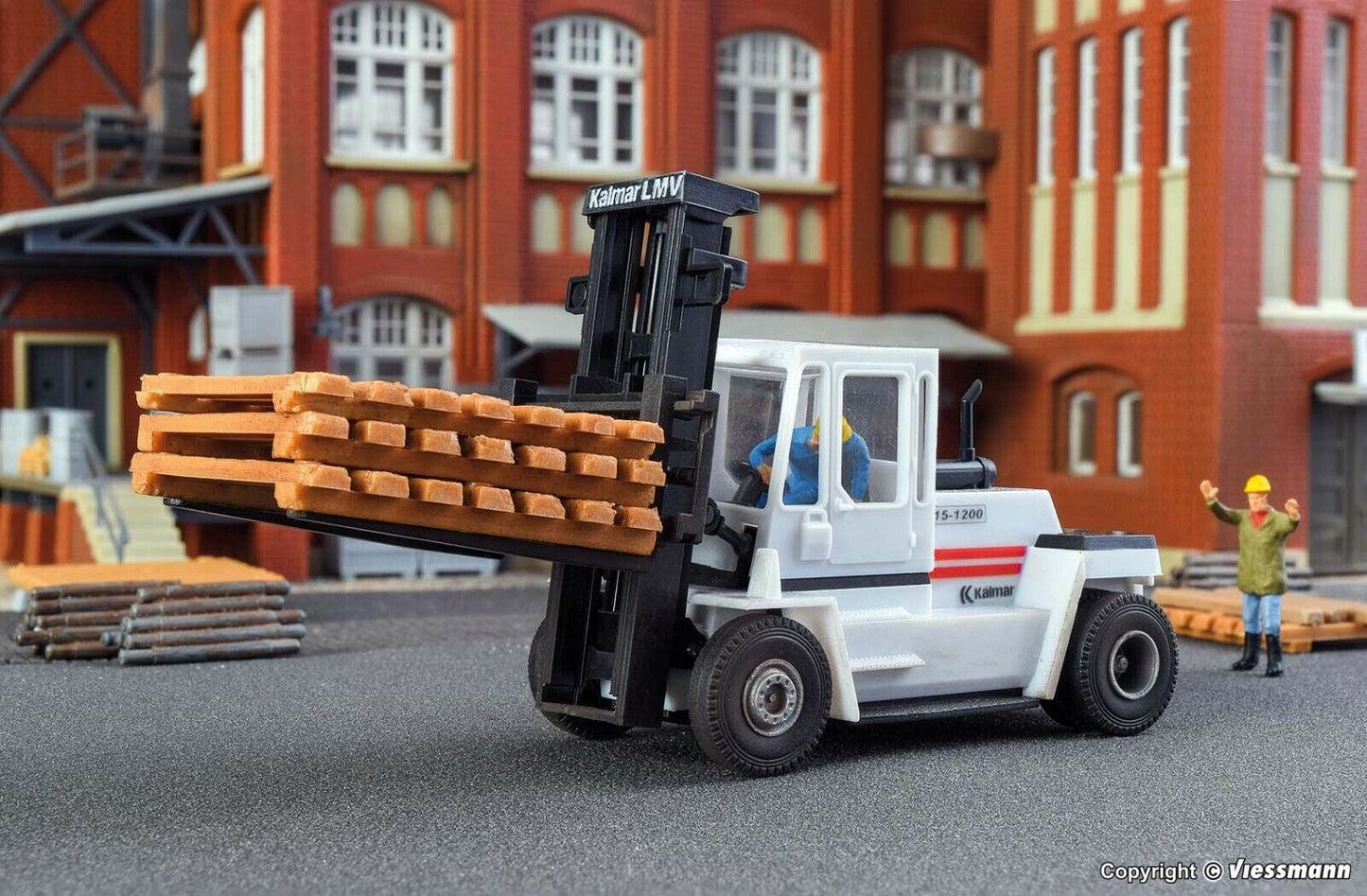 kibri 11750 H0 KALMAR forklift 1:87