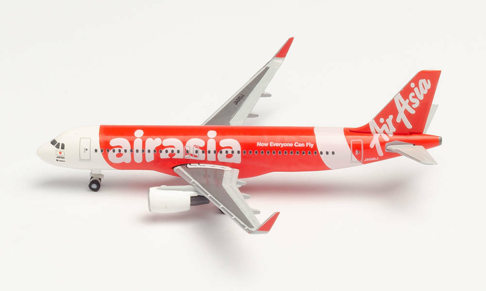 HERPA 534215 AIR ASIA JAPAN AIRBUS A320 1:500