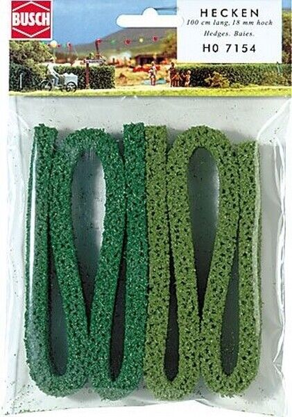 Busch Large hedge 7154 1:87