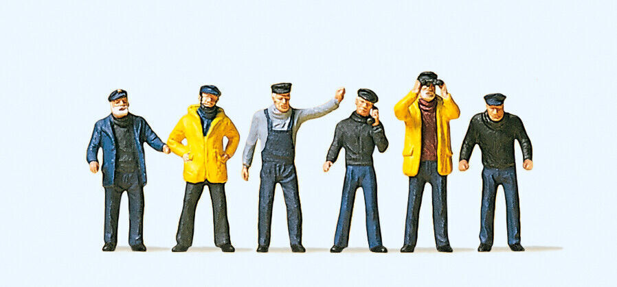 Preiser 10353 Ship Crew, H0 1:87 suberb detail