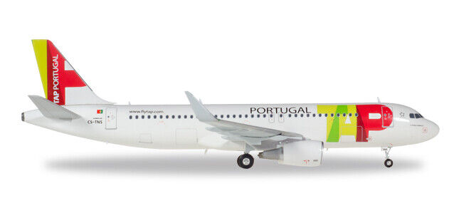 Herpa 558747  TAP Portugal Airbus A320 - CS-TNS "D. Afonso Henriques" 1:200