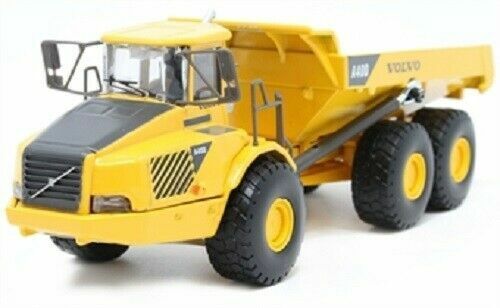 Cararama   810002 Volvo A40D 1/87  Dumper Truck Yellow (810002)  suberb detail