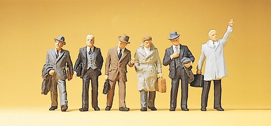 Preiser 10381 Gauge H0 Businessmen  1:87