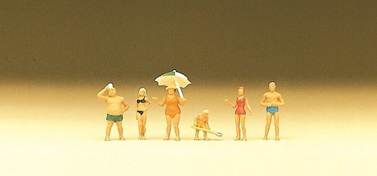 Preiser 79070 Family On The Beach Spur N Figuren suberb detail