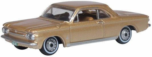 Oxford  Saddle Tan Chevrolet Corvair Coupe 1963 Product Code: 87CH63003 1:87