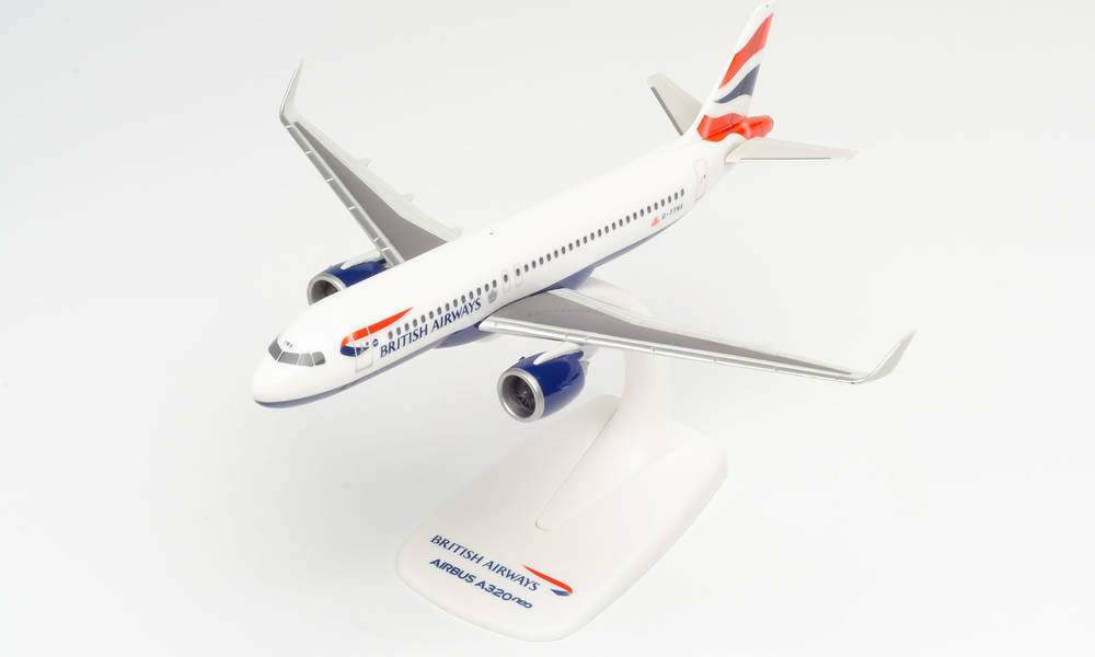 Herpa 612746 BRITISH AIRWAY BRITISH AIRWAYS AIRBUS A320 NEO – G-TTNA 1:200