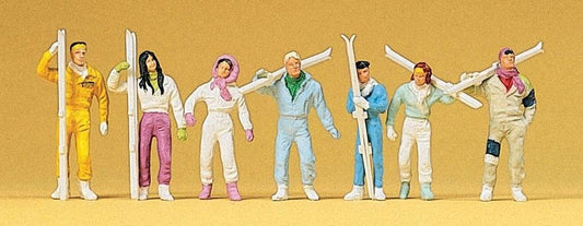 Preiser 10316 Skiers 1:87