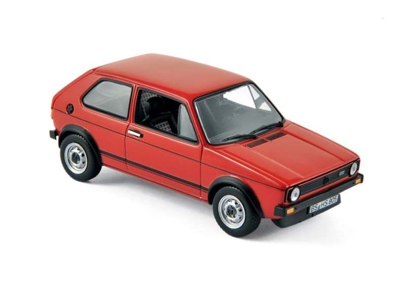 NOREV 840046 Volkswagen Golf GTI 1976 - Red 1:43 suberb detail