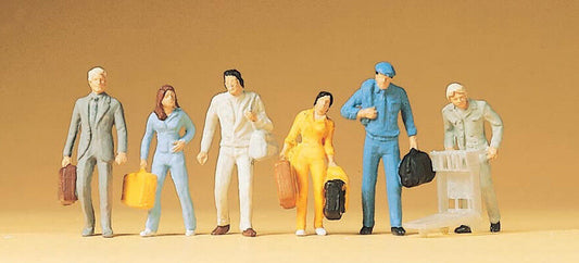 Preiser 14000  Walking passengers 1:87