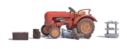 BUSCH  7937 Gauge H0 A-Set: Traktorreparatur, H0 1:87